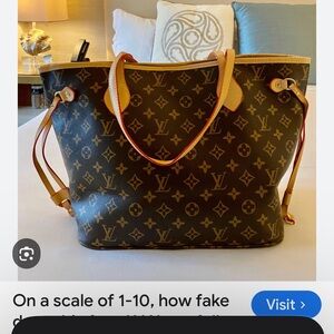 Floral print tote bag